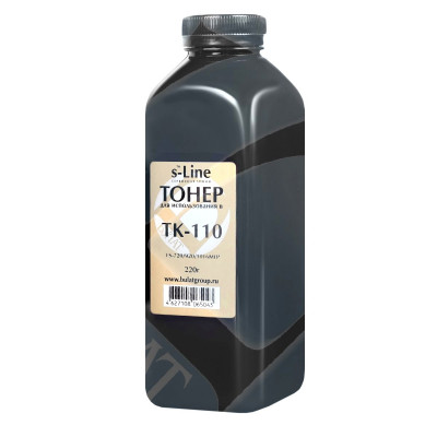 Булат тонер для Kyocera FS-720 банка 220 г TK-110 БУЛАТ s-Line