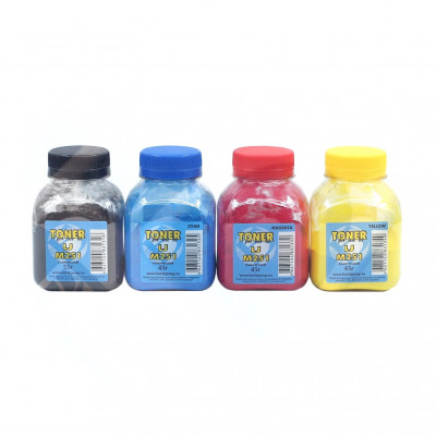 Булат тонер для HP Color LJ M251 / CP1215 / Canon i-SENSYS LBP7100C банка 45 г Cyan хим БУЛАТ