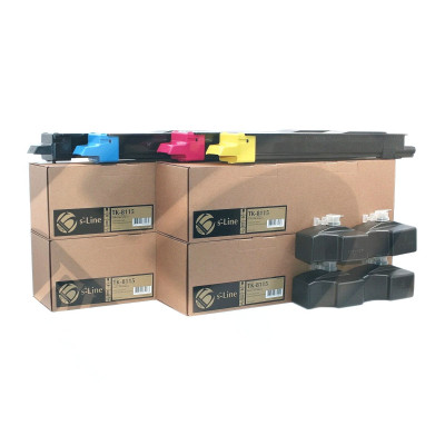 Картридж для Kyocera ECOSYS M8124 TK-8115 (6k) Yellow (+Чип) БУЛАТ s-Line