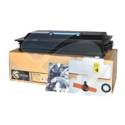 Картридж для Kyocera KM-3050 TK-715 (34k) (+Чип) БУЛАТ s-Line