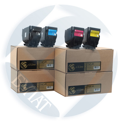 Купить Тонер-картридж Konica Minolta bizhub C3351 TNP49 13000 стр., Black БУЛАТ s-Line